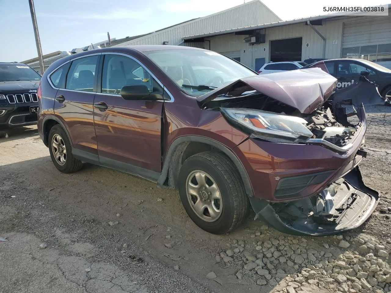 5J6RM4H35FL003818 2015 Honda Cr-V Lx