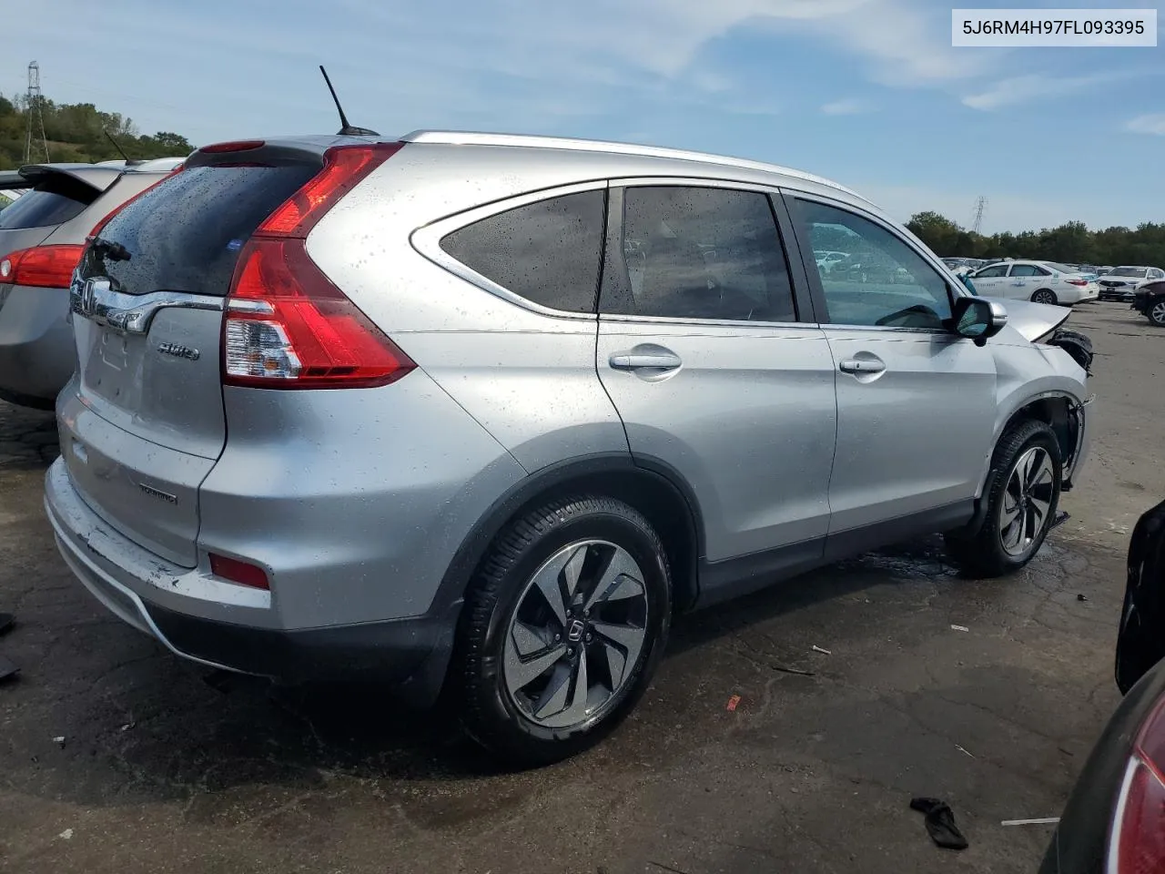 2015 Honda Cr-V Touring VIN: 5J6RM4H97FL093395 Lot: 71119284