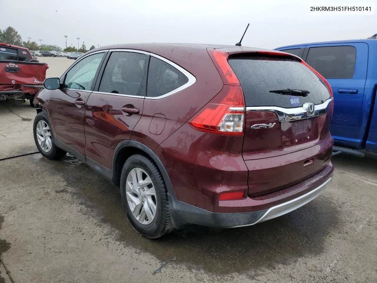 2015 Honda Cr-V Ex VIN: 2HKRM3H51FH510141 Lot: 71230364