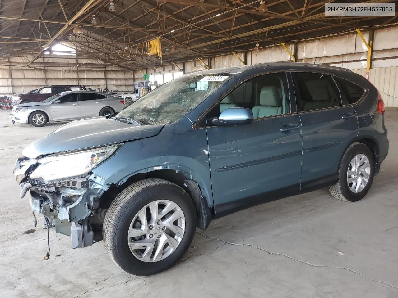 2HKRM3H72FH557065 2015 Honda Cr-V Exl