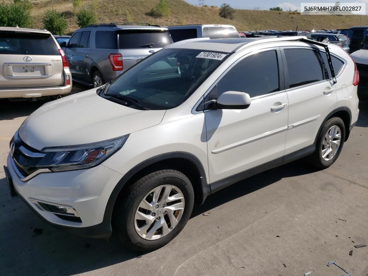 5J6RM4H78FL002827 2015 Honda Cr-V Exl