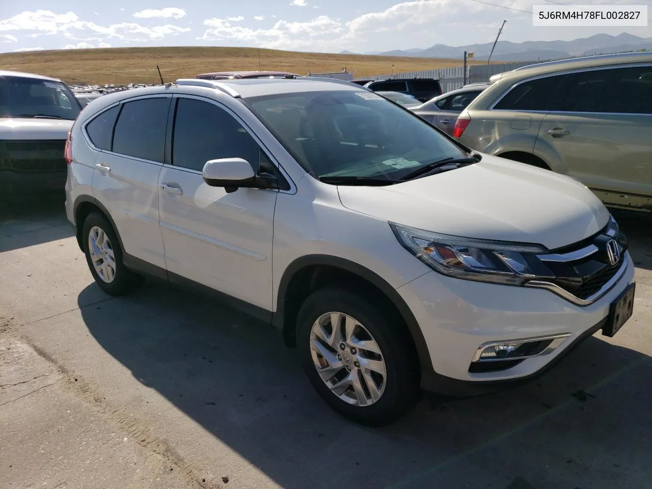 5J6RM4H78FL002827 2015 Honda Cr-V Exl