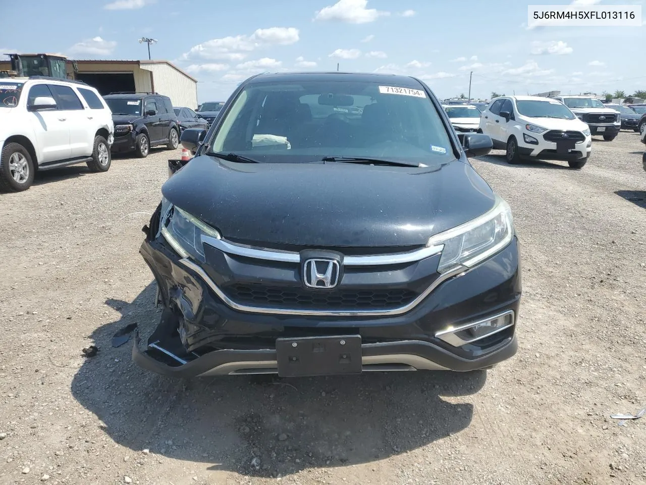 2015 Honda Cr-V Ex VIN: 5J6RM4H5XFL013116 Lot: 71321754