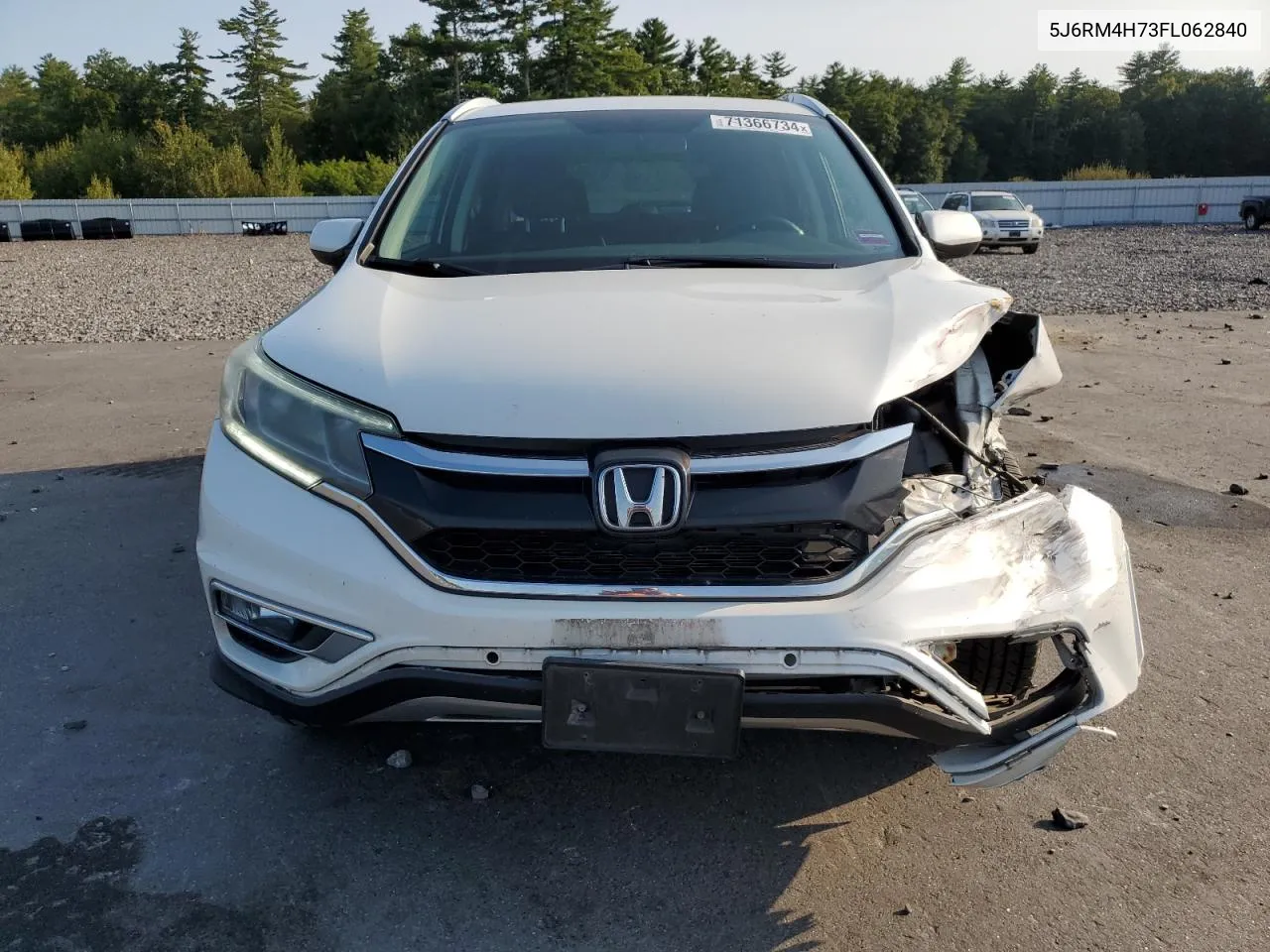 2015 Honda Cr-V Exl VIN: 5J6RM4H73FL062840 Lot: 71366734