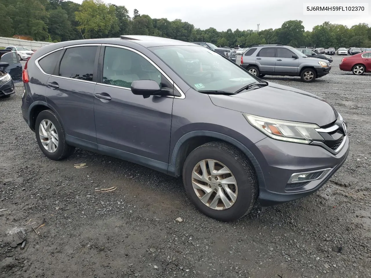 2015 Honda Cr-V Ex VIN: 5J6RM4H59FL102370 Lot: 71436134