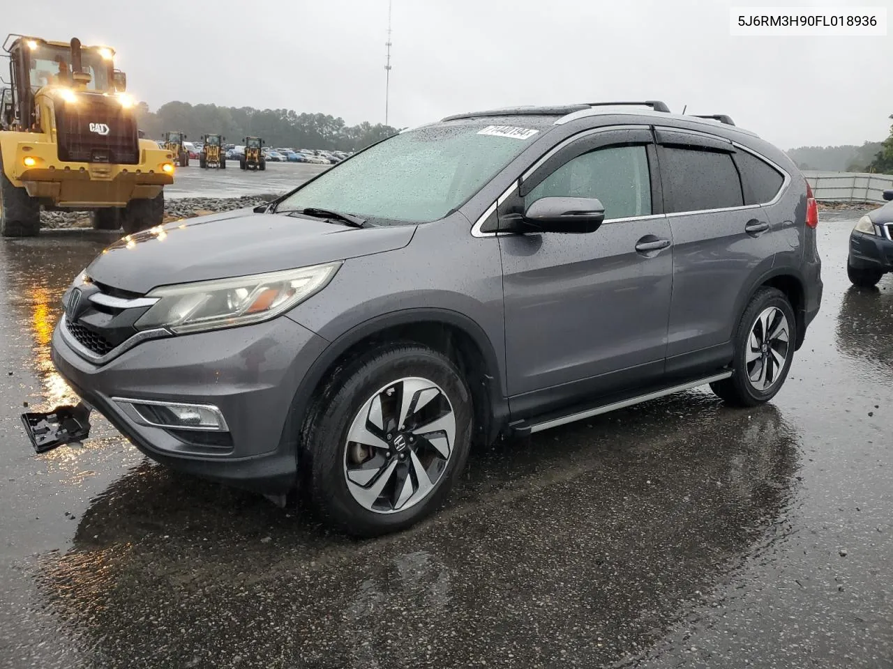 2015 Honda Cr-V Touring VIN: 5J6RM3H90FL018936 Lot: 71440194