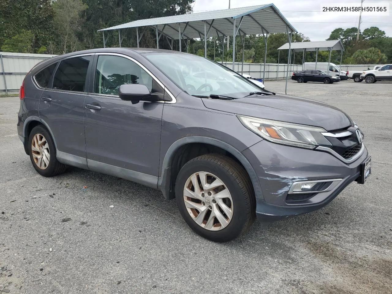 2015 Honda Cr-V Ex VIN: 2HKRM3H58FH501565 Lot: 71489894