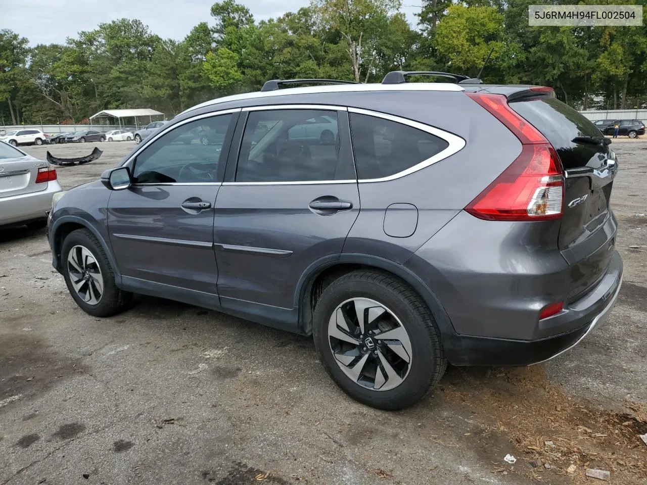 2015 Honda Cr-V Touring VIN: 5J6RM4H94FL002504 Lot: 71559054