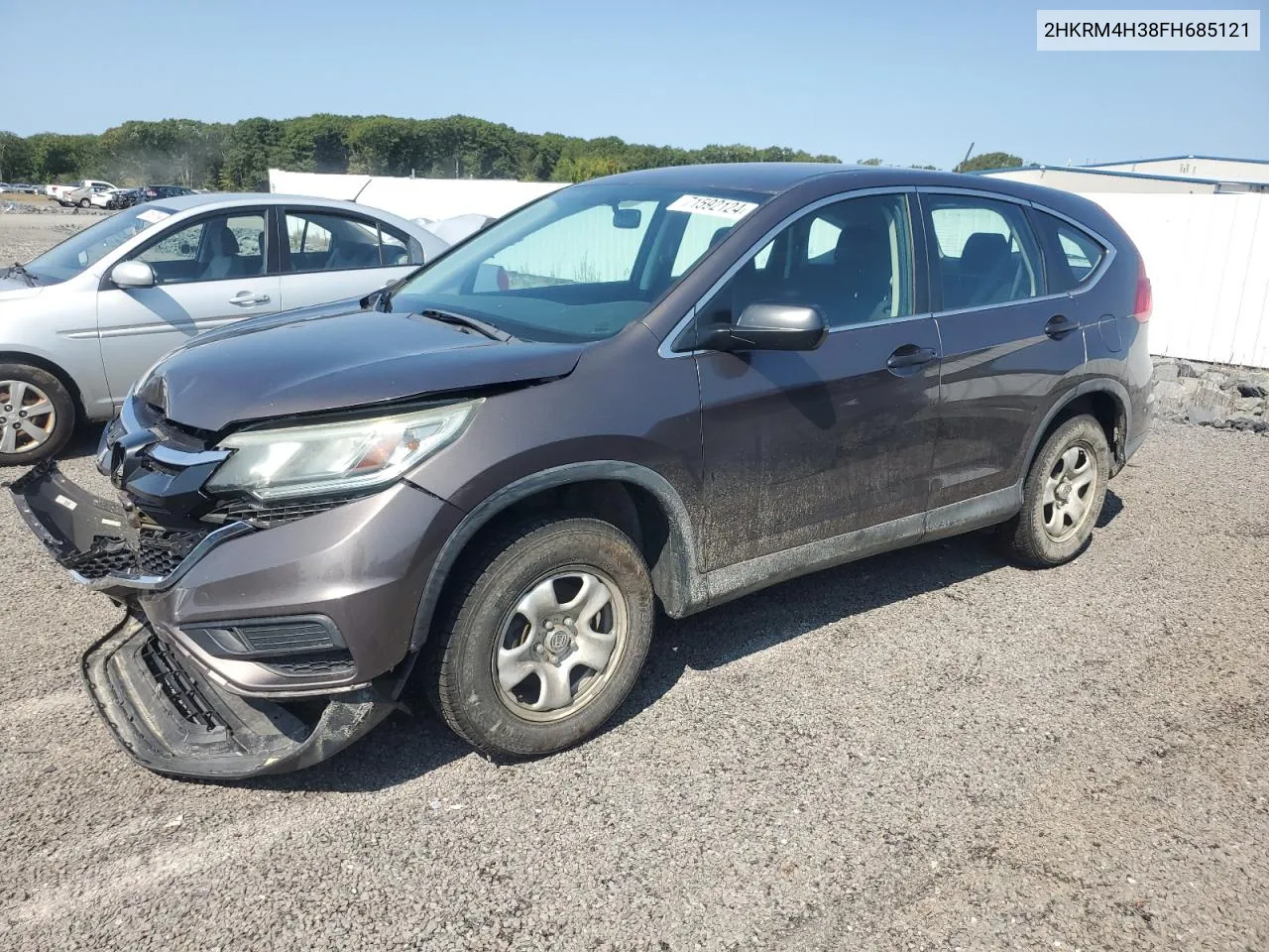 2HKRM4H38FH685121 2015 Honda Cr-V Lx