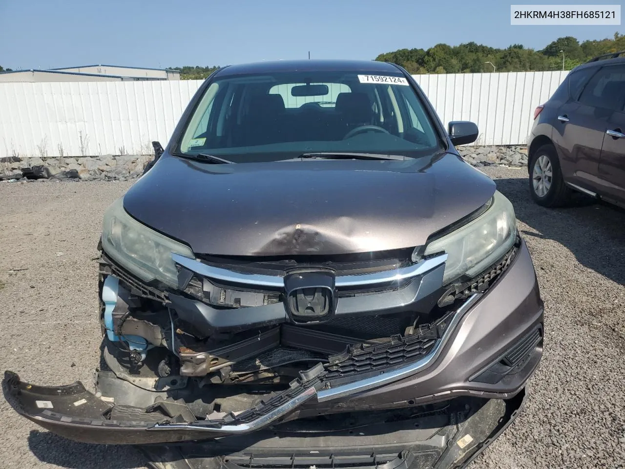 2HKRM4H38FH685121 2015 Honda Cr-V Lx