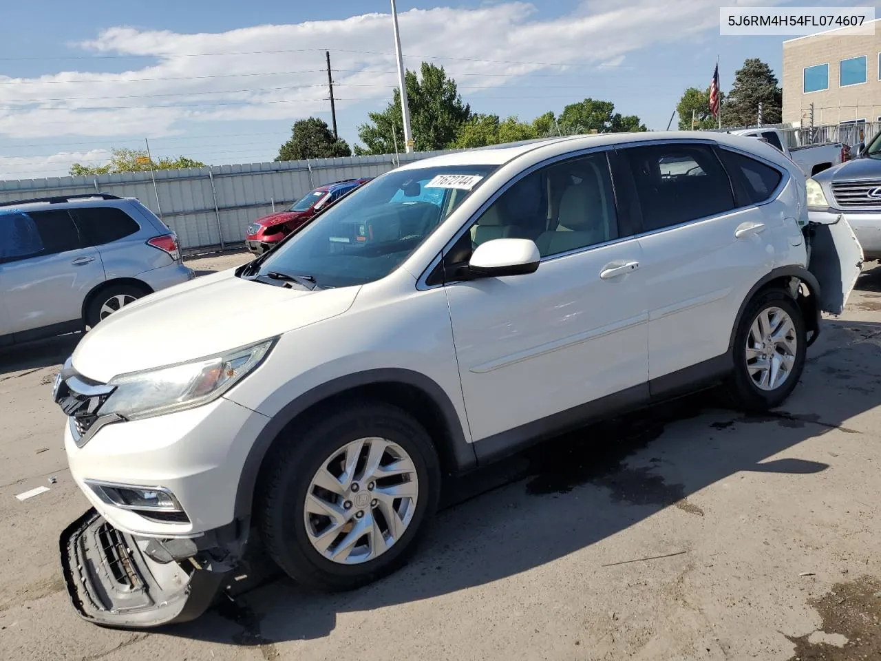 5J6RM4H54FL074607 2015 Honda Cr-V Ex