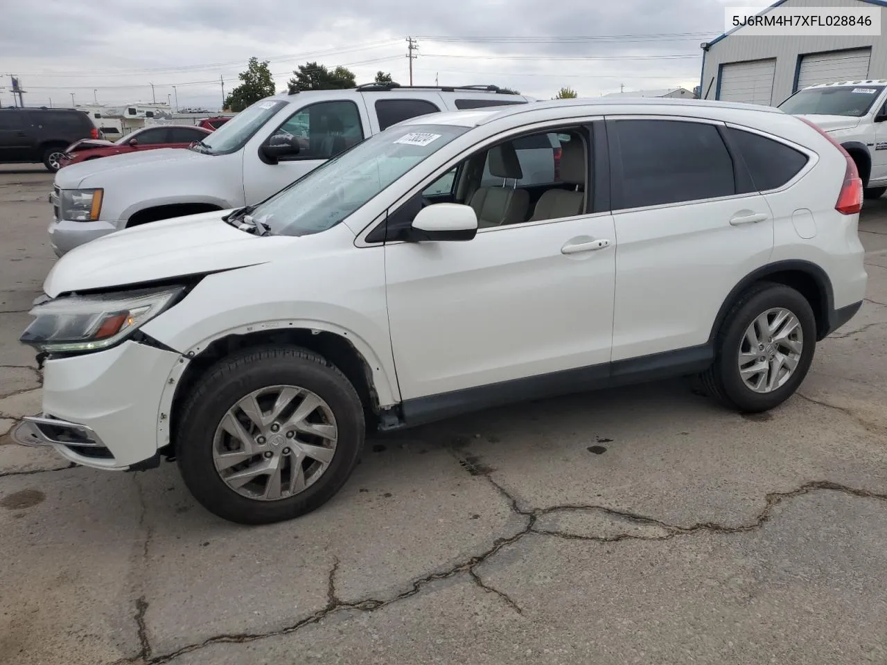 5J6RM4H7XFL028846 2015 Honda Cr-V Exl