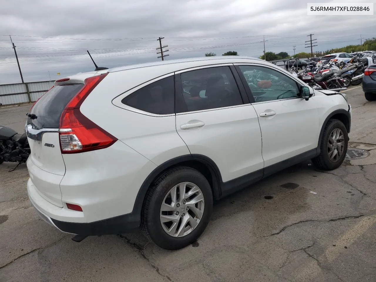 5J6RM4H7XFL028846 2015 Honda Cr-V Exl