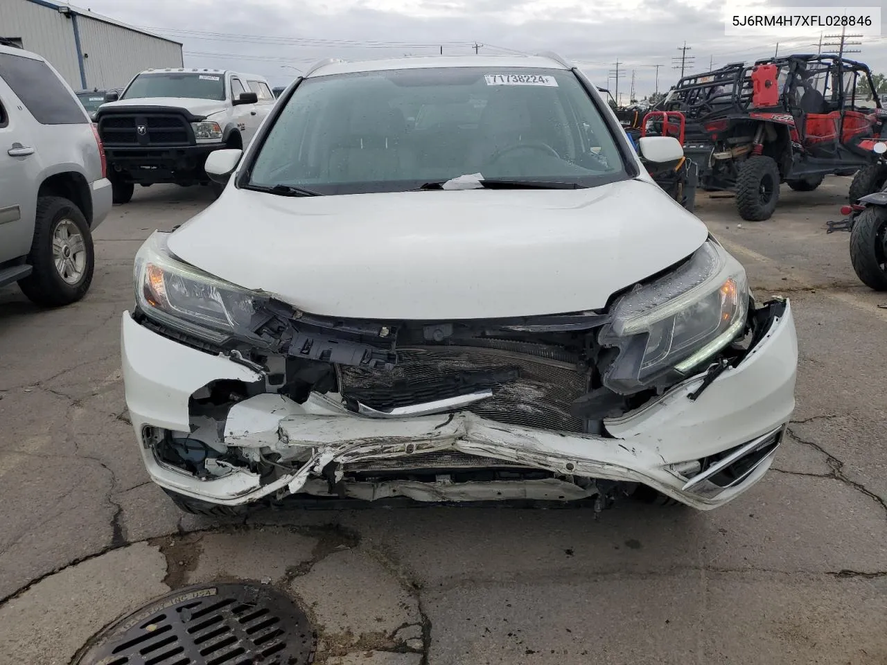 5J6RM4H7XFL028846 2015 Honda Cr-V Exl