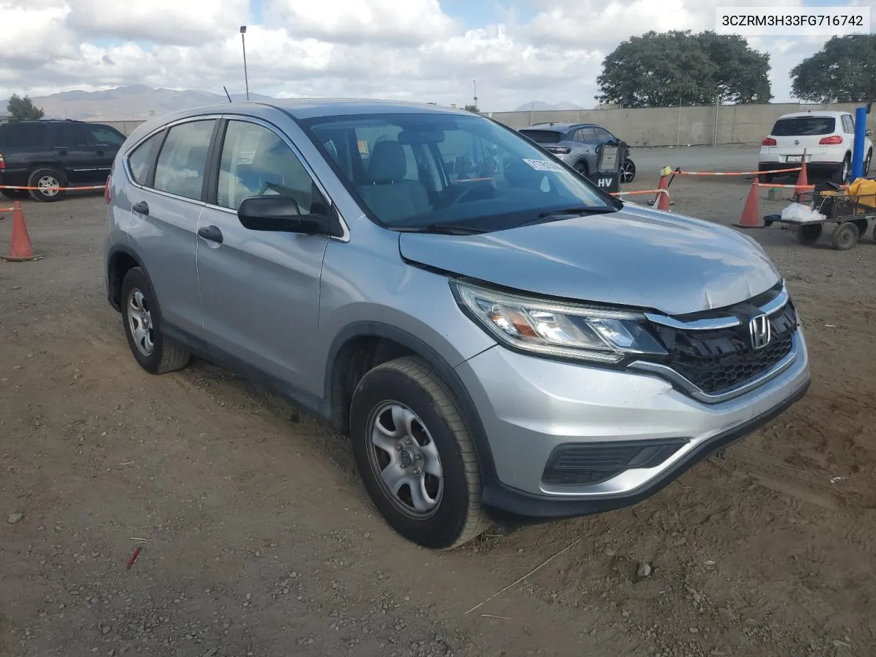 3CZRM3H33FG716742 2015 Honda Cr-V Lx