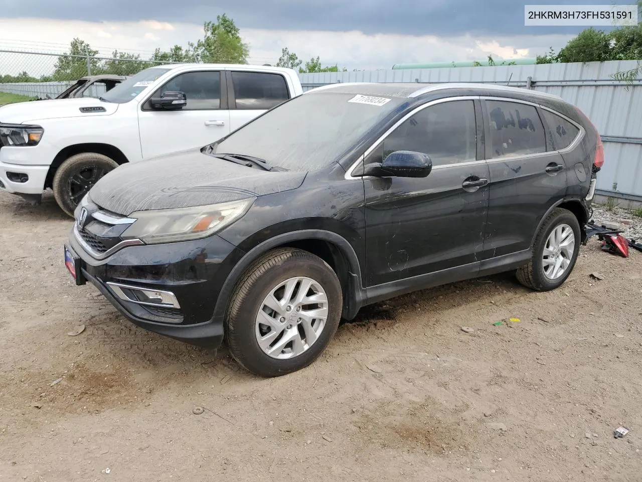 2HKRM3H73FH531591 2015 Honda Cr-V Exl