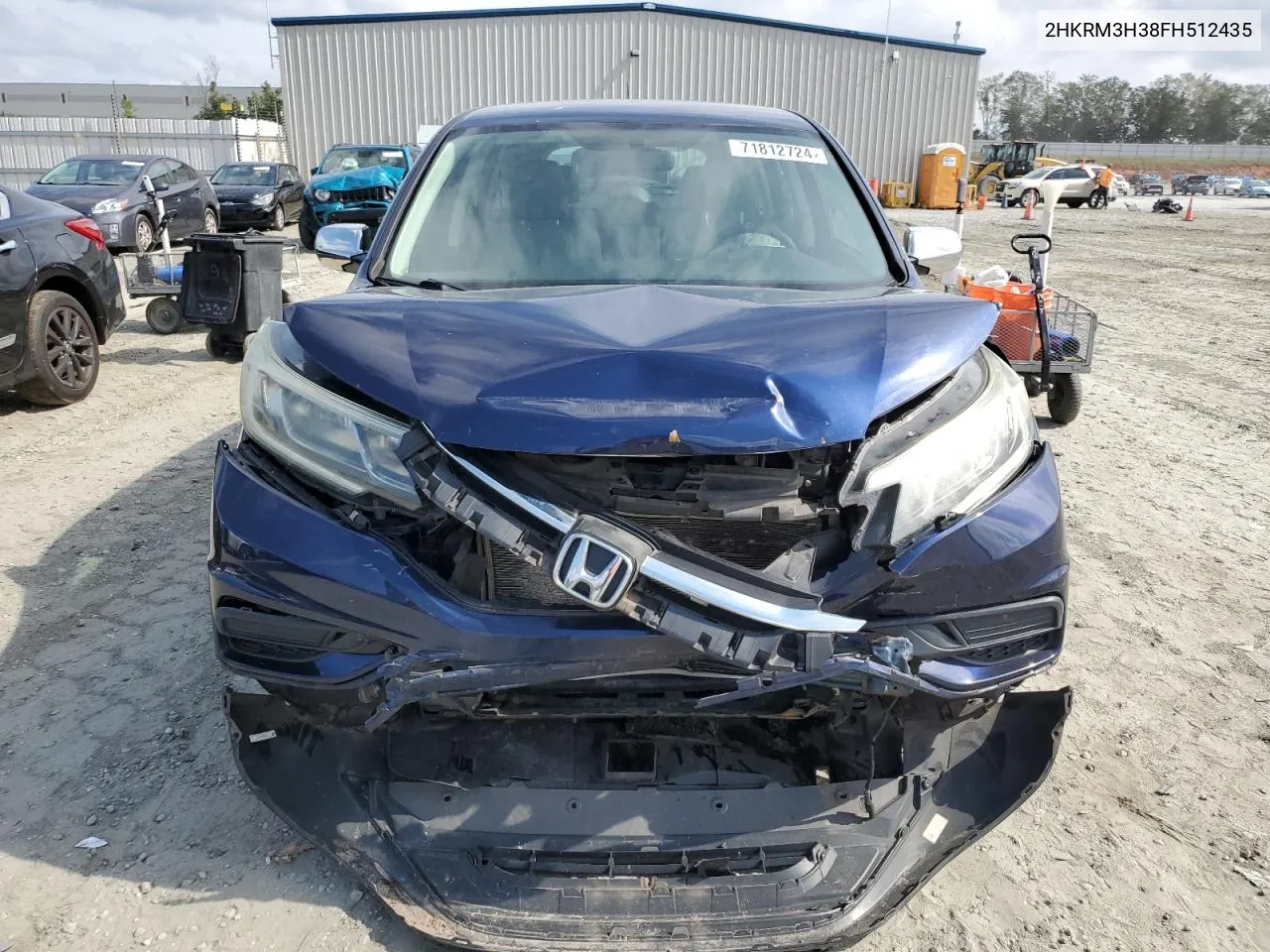 2HKRM3H38FH512435 2015 Honda Cr-V Lx