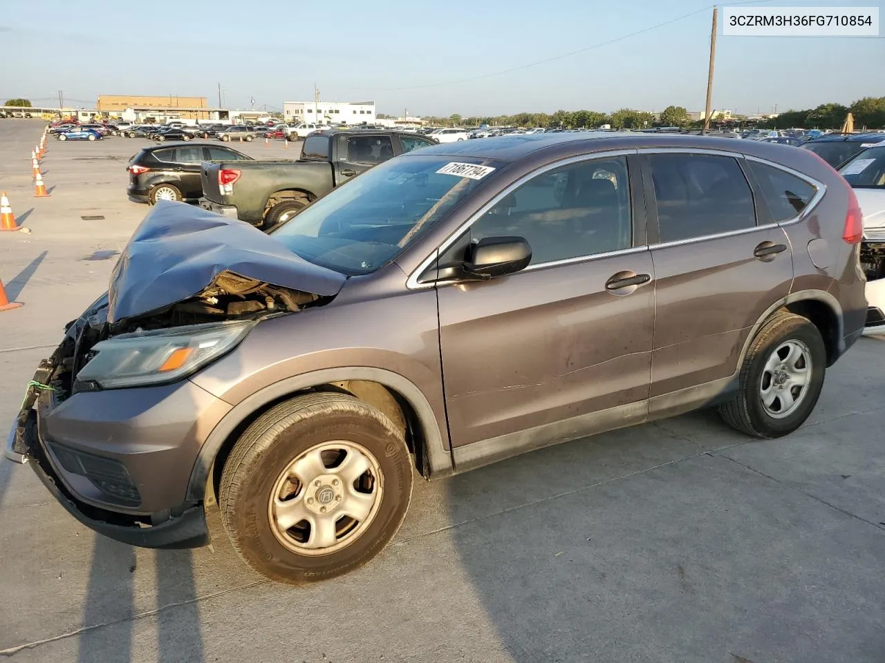 2015 Honda Cr-V Lx VIN: 3CZRM3H36FG710854 Lot: 71867794