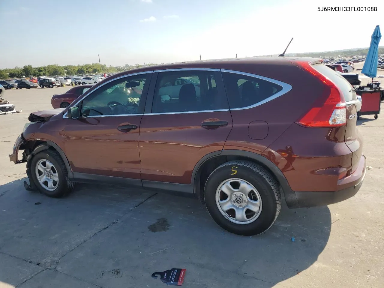 2015 Honda Cr-V Lx VIN: 5J6RM3H33FL001088 Lot: 71877064