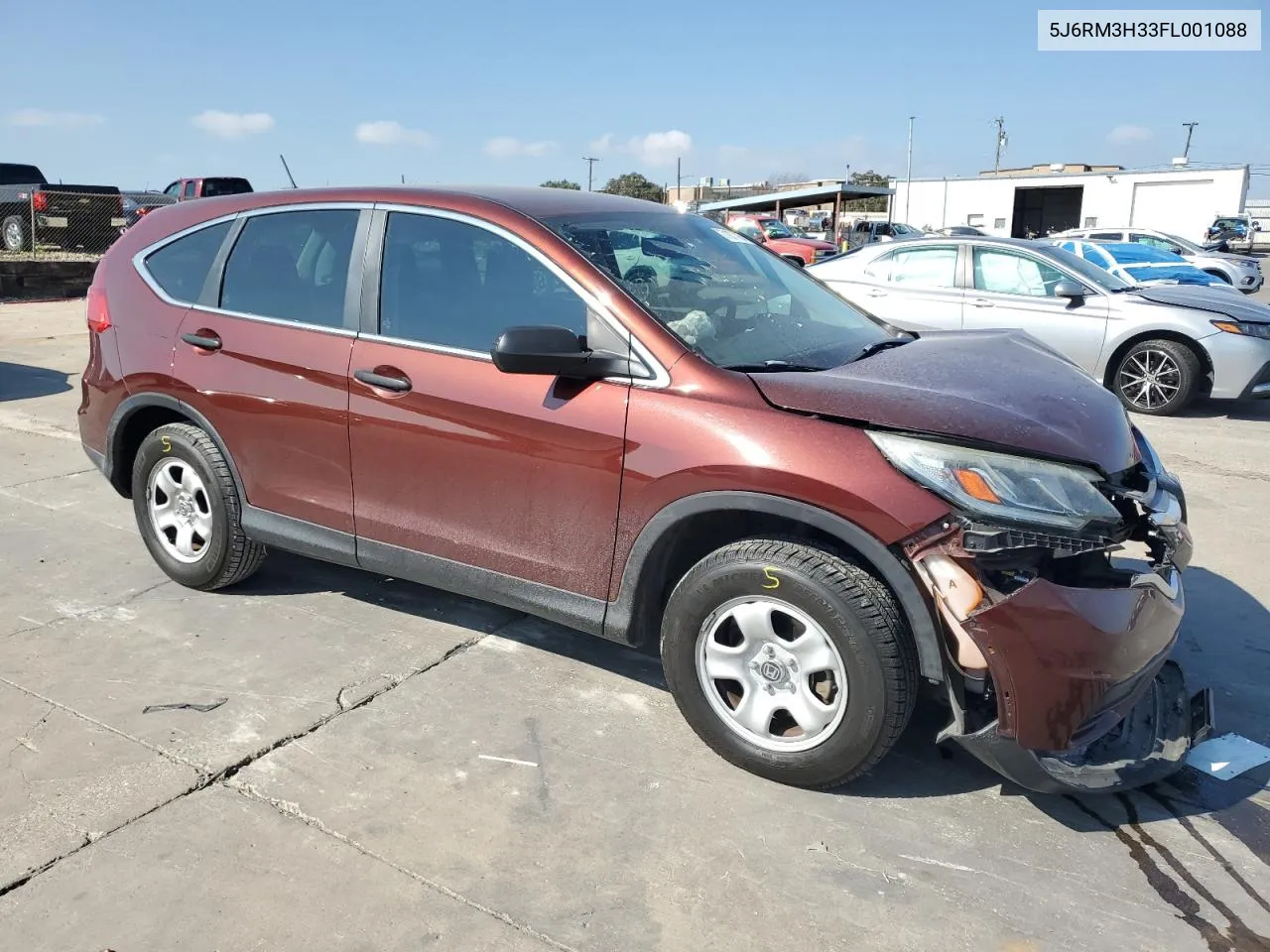 2015 Honda Cr-V Lx VIN: 5J6RM3H33FL001088 Lot: 71877064