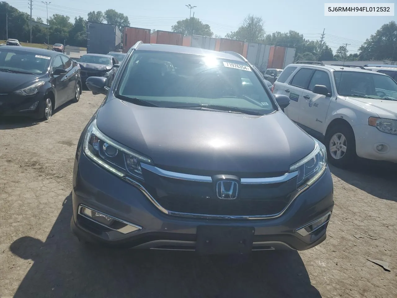 2015 Honda Cr-V Touring VIN: 5J6RM4H94FL012532 Lot: 71976354