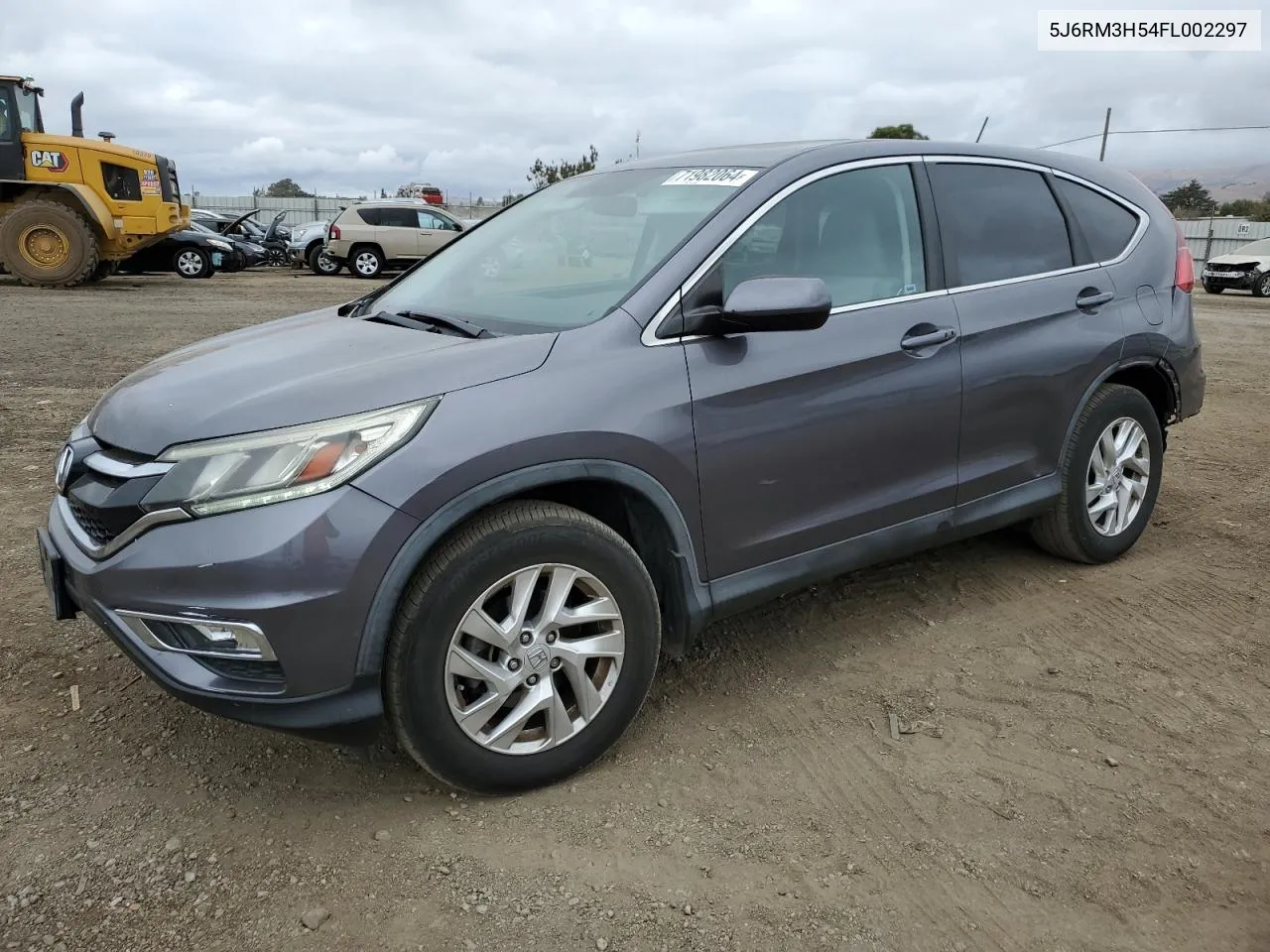 2015 Honda Cr-V Ex VIN: 5J6RM3H54FL002297 Lot: 71982064