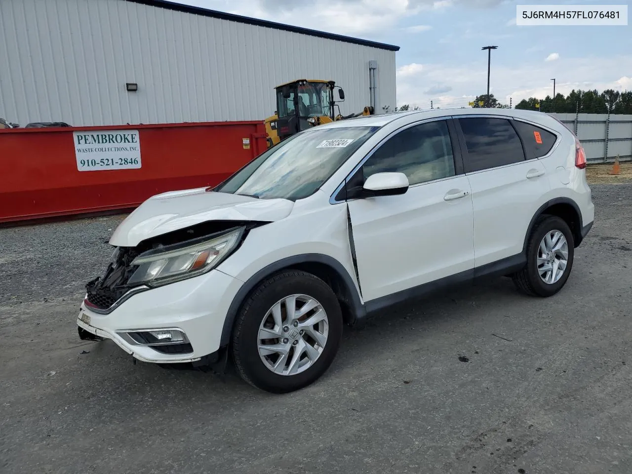 2015 Honda Cr-V Ex VIN: 5J6RM4H57FL076481 Lot: 71982324