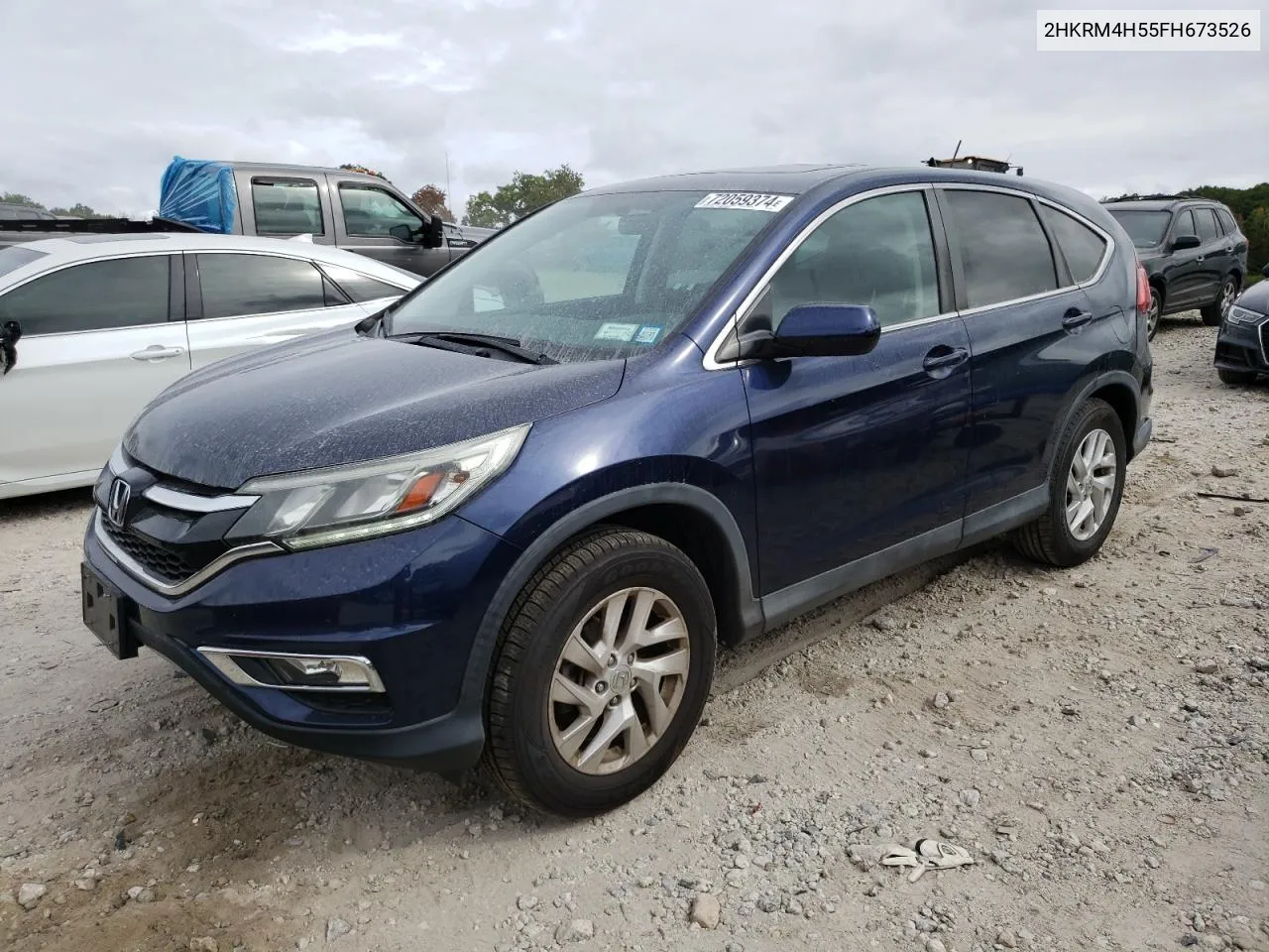 2HKRM4H55FH673526 2015 Honda Cr-V Ex