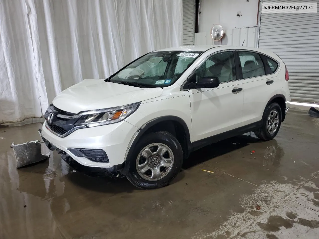 2015 Honda Cr-V Lx VIN: 5J6RM4H32FL027171 Lot: 72060434