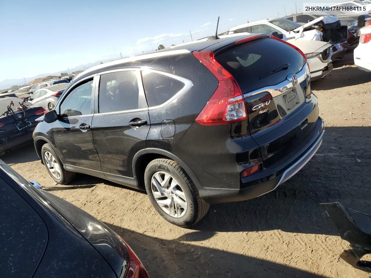 2015 Honda Cr-V Exl VIN: 2HKRM4H74FH684115 Lot: 72072704