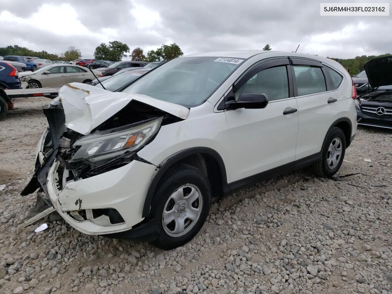 2015 Honda Cr-V Lx VIN: 5J6RM4H33FL023162 Lot: 72134814