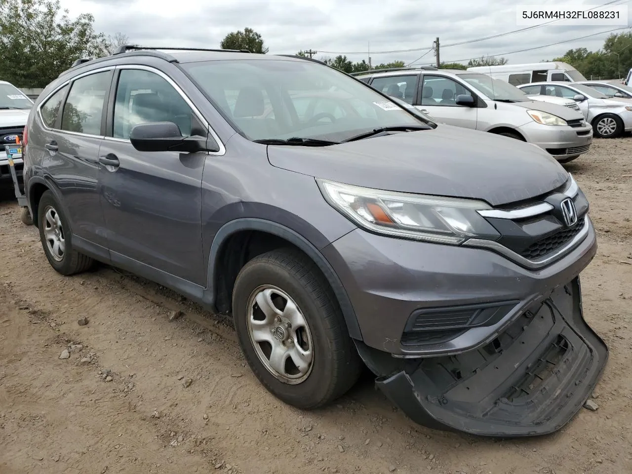 2015 Honda Cr-V Lx VIN: 5J6RM4H32FL088231 Lot: 72302774