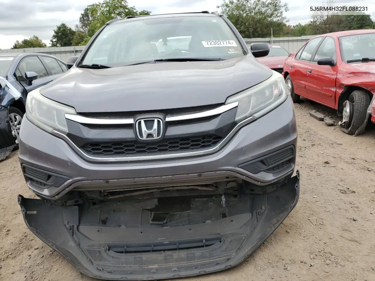 2015 Honda Cr-V Lx VIN: 5J6RM4H32FL088231 Lot: 72302774