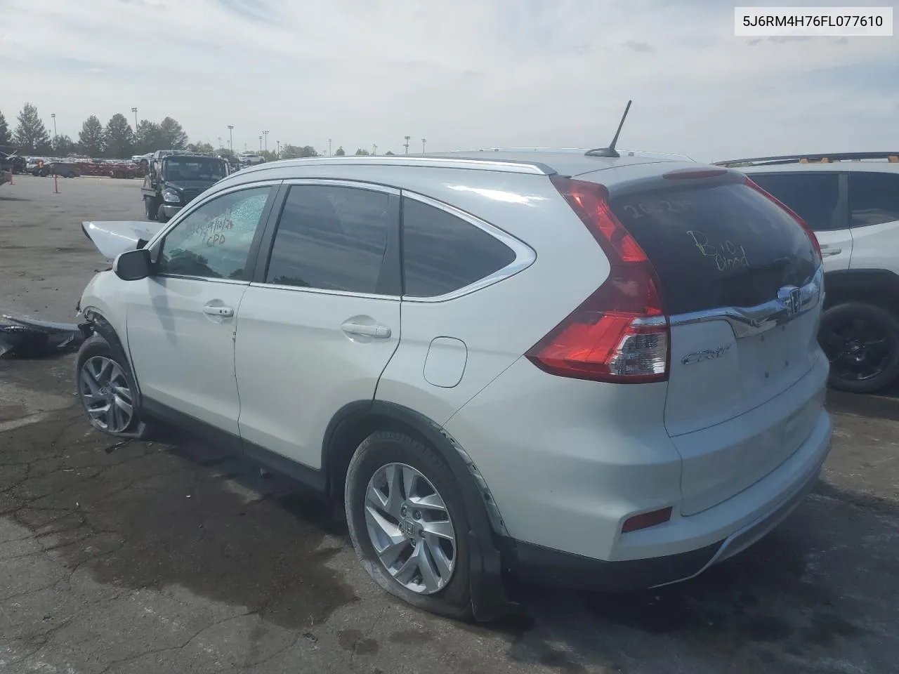 2015 Honda Cr-V Exl VIN: 5J6RM4H76FL077610 Lot: 72351004