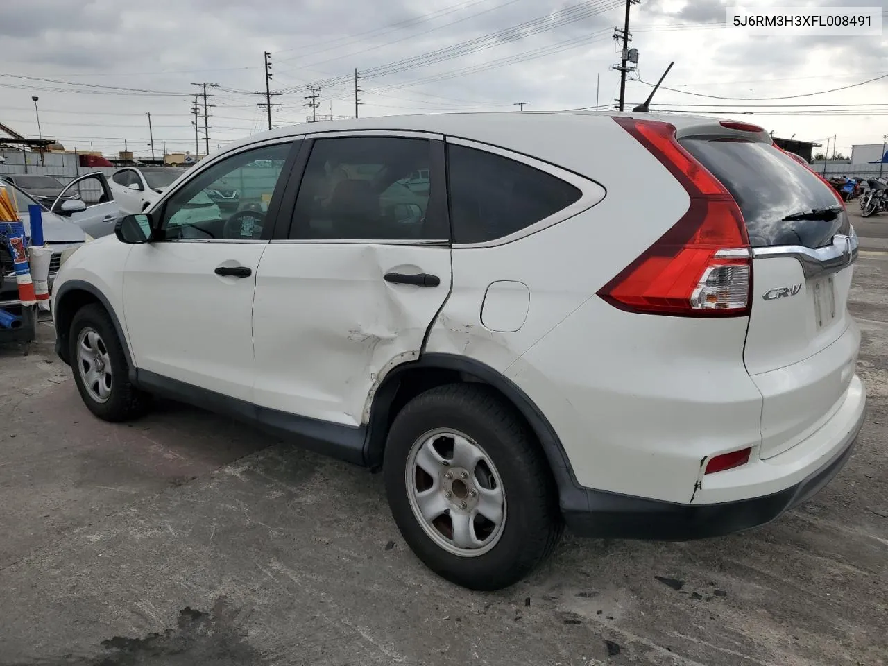 2015 Honda Cr-V Lx VIN: 5J6RM3H3XFL008491 Lot: 72406654