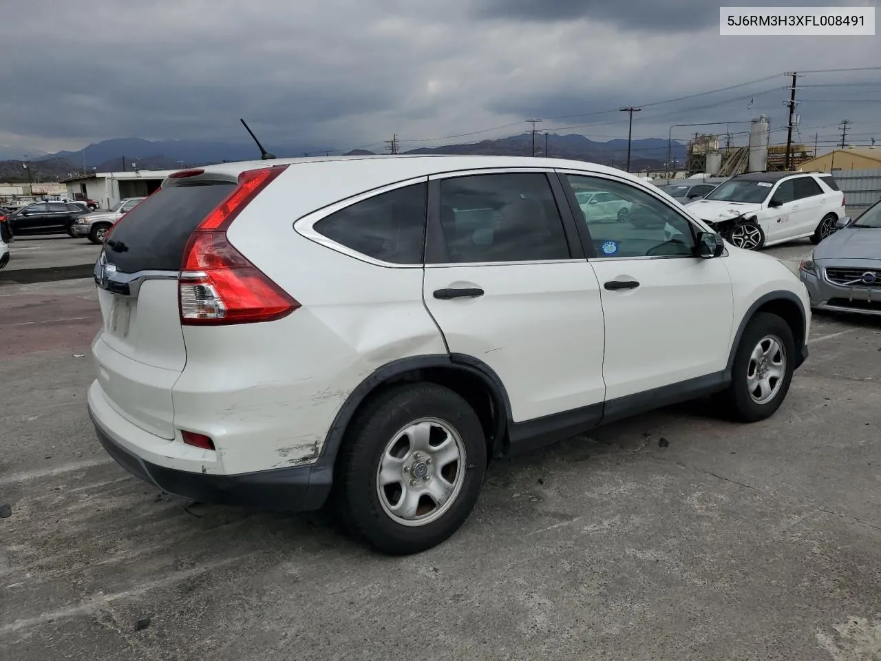 5J6RM3H3XFL008491 2015 Honda Cr-V Lx