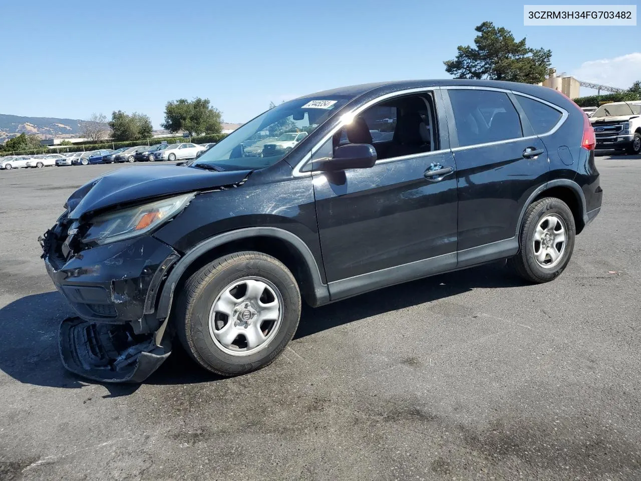 2015 Honda Cr-V Lx VIN: 3CZRM3H34FG703482 Lot: 72445354