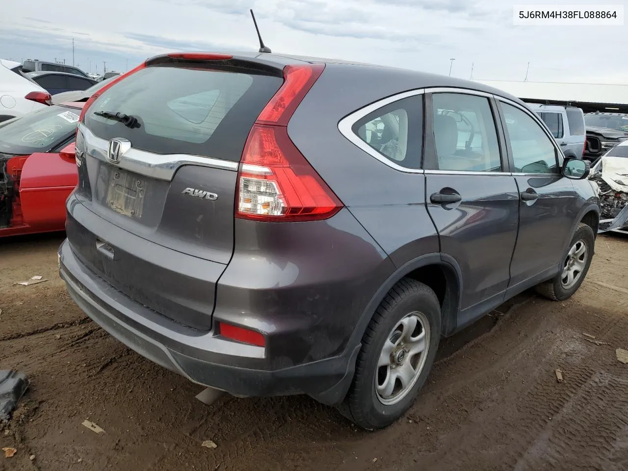 2015 Honda Cr-V Lx VIN: 5J6RM4H38FL088864 Lot: 72471574