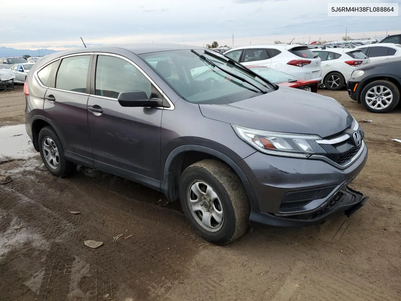 5J6RM4H38FL088864 2015 Honda Cr-V Lx