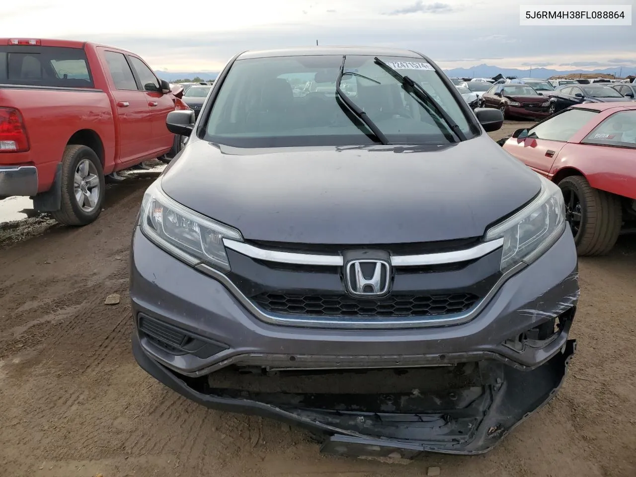 2015 Honda Cr-V Lx VIN: 5J6RM4H38FL088864 Lot: 72471574