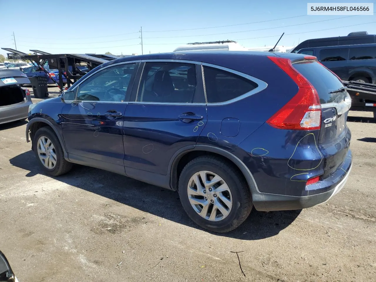 5J6RM4H58FL046566 2015 Honda Cr-V Ex