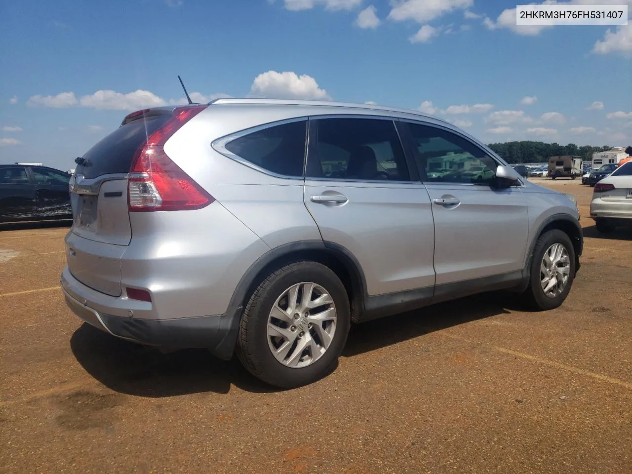 2HKRM3H76FH531407 2015 Honda Cr-V Exl