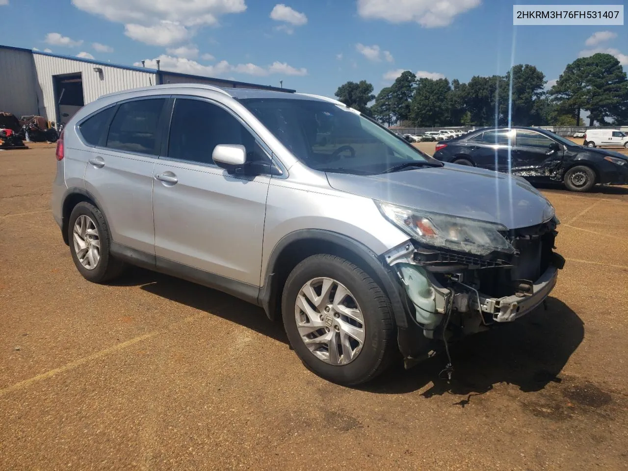 2015 Honda Cr-V Exl VIN: 2HKRM3H76FH531407 Lot: 72504884