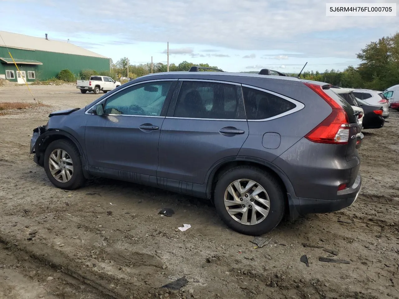 2015 Honda Cr-V Exl VIN: 5J6RM4H76FL000705 Lot: 72517674