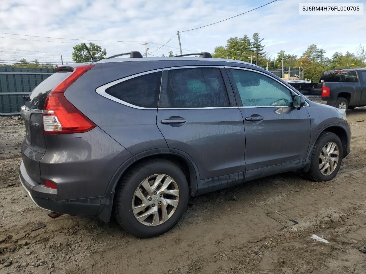 2015 Honda Cr-V Exl VIN: 5J6RM4H76FL000705 Lot: 72517674