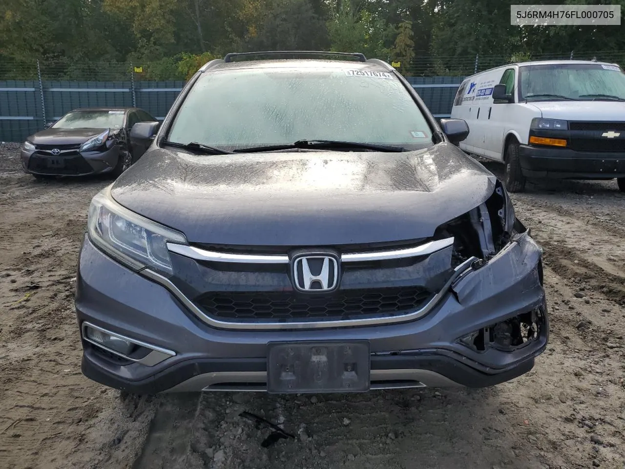 5J6RM4H76FL000705 2015 Honda Cr-V Exl