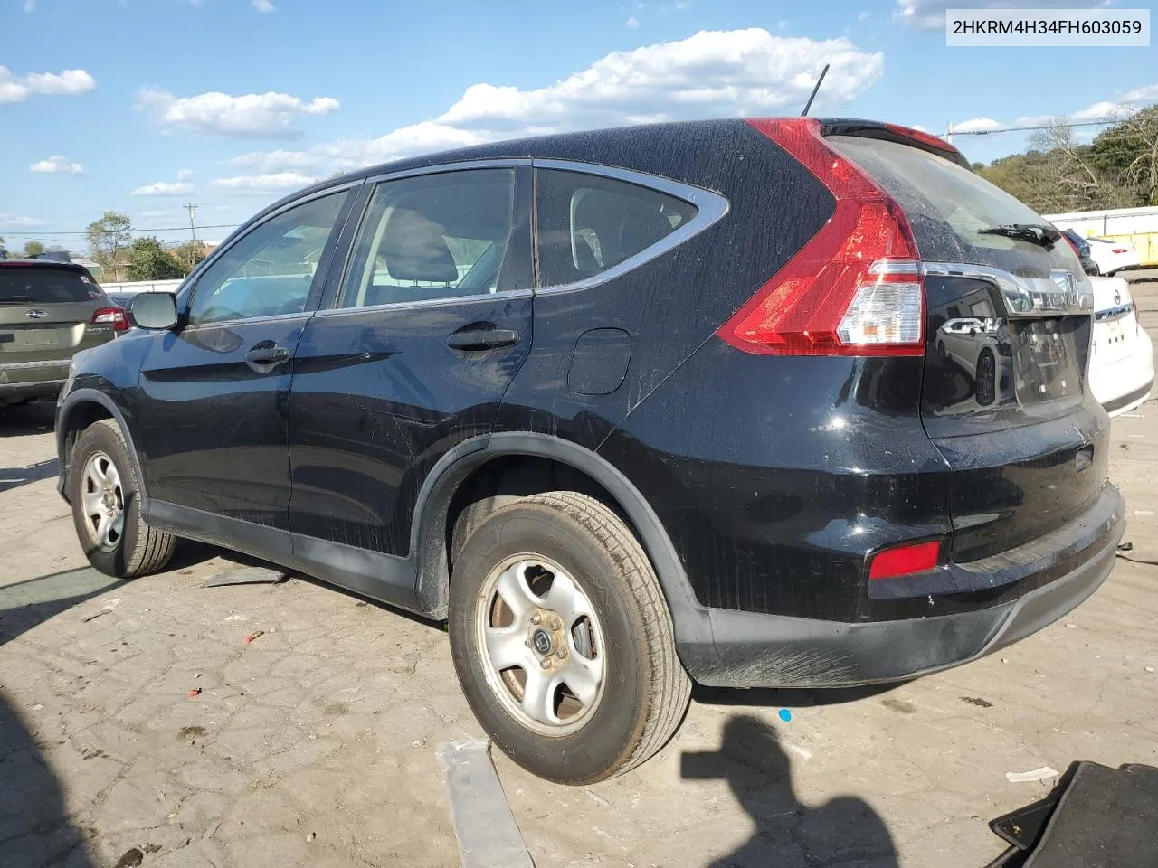 2015 Honda Cr-V Lx VIN: 2HKRM4H34FH603059 Lot: 72537944