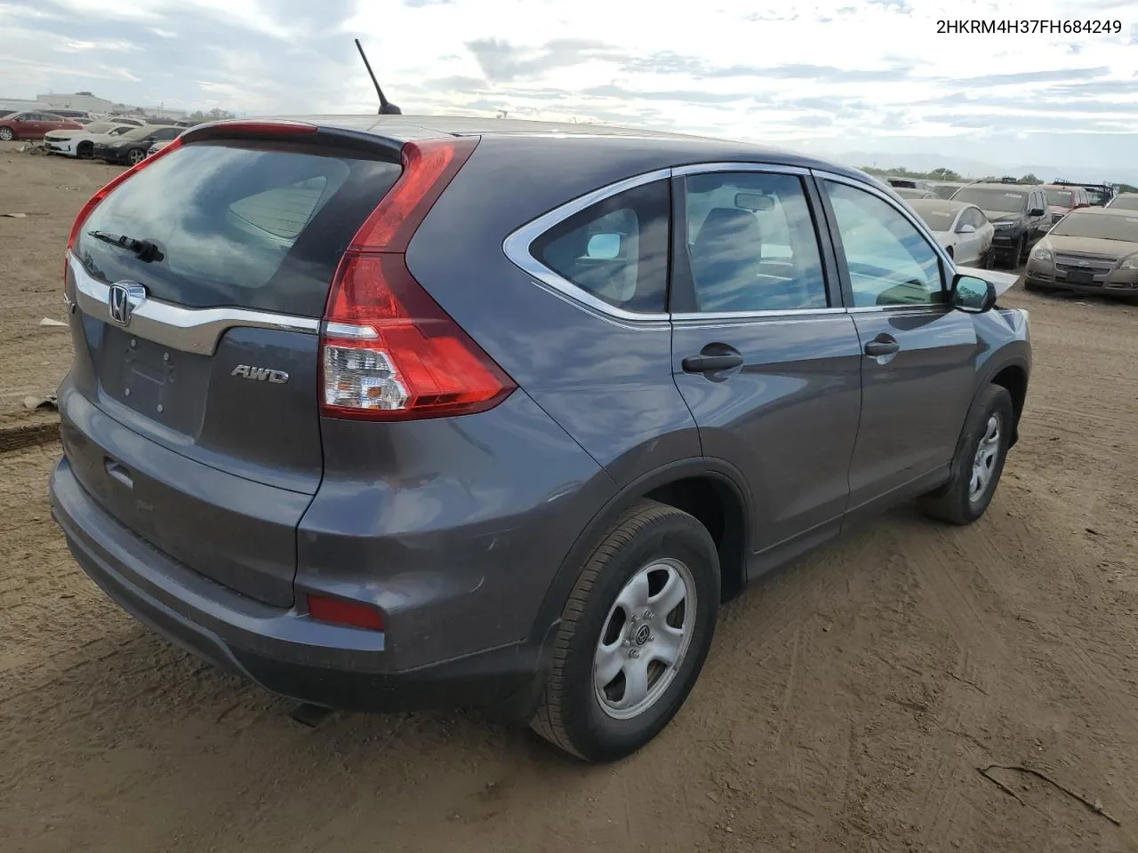 2HKRM4H37FH684249 2015 Honda Cr-V Lx