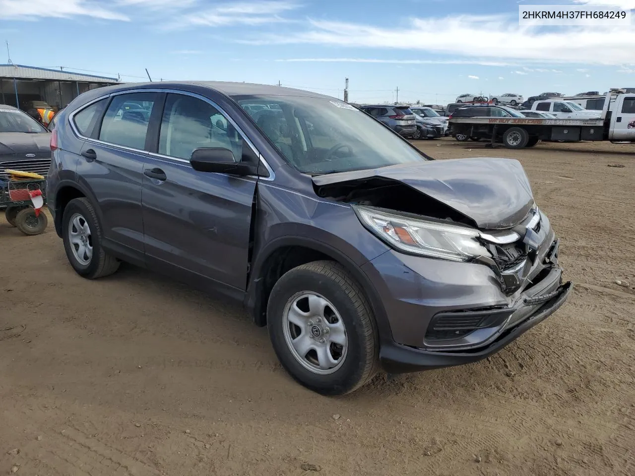 2015 Honda Cr-V Lx VIN: 2HKRM4H37FH684249 Lot: 72540214