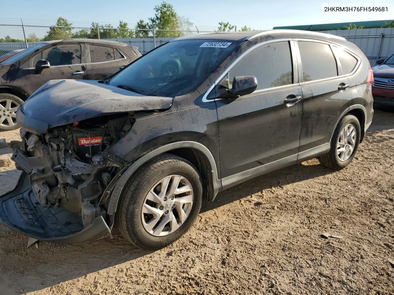 2HKRM3H76FH549681 2015 Honda Cr-V Exl